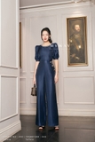 Quần suông Taffeta Chanel basic