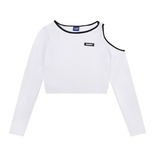 DKMV LS Shouder Cut Out-White