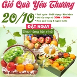 Giỏ Hoa Quả Chúc Mừng Ngày 20 - 10