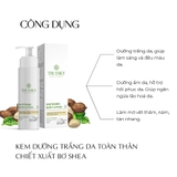 Kem dưỡng trắng toàn thân chiết xuất bơ shea Truesky Whitening Body Lotion 100g