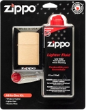 Hộp quà Zippo - Bật lửa + xăng + đá