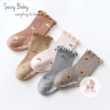 Tất vintage thu đông cho bé