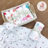Khăn aden 2 lớp 100% sợi tre