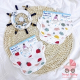 Set 2 yếm xô bông hoa