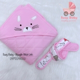 Chăn ủ Momcare trần bông có đai