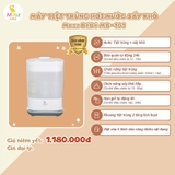 Máy tiệt trùng hơi nước và sấy khô Moaz BéBé MB – 101