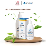 Sữa tắm gội chống cảm cho bé ATONO2 Hàn Quốc, làm sạch dịu nhẹ, không cay mắt,thành phần tự nhiên lành tính,an toàn 300g