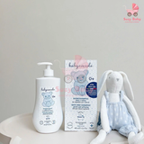 Sữa tắm gội Babycoccole 0m+ an toàn cho bé sơ sinh chiết xuất từ hoa sen 400ml