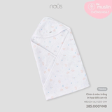 NOUS chăn ủ màu trắng in hoạ tiết con vịt