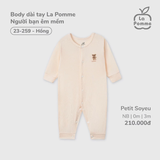 Body dài tay La Pomme người bạn êm mềm NB-3M