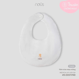 Yếm tròn màu trắng Nous