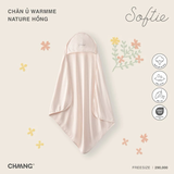 CHAANG - Chăn ủ, ủ choàng cho bé (Màu hồng)