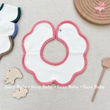 Yếm cổ hoa Hàn Quốc Vella Bunnie Blossom (Viền hồng)