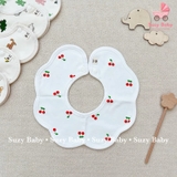 Yếm cổ hoa Hàn Quốc Vella Bunnie Blossom (Cherry)