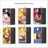 Ốp lưng J6 Plus hình heo con dễ thương