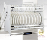 Giá bát đĩa nâng hạ inox 304 Eurogold EVI180