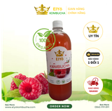 KOMBUCHA MÂM XÔI 1 Lít – Fresh & Cool (Trà Kombucha Mâm Xôi - Giảm Cân - Làm Đẹp)