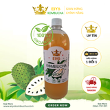 KOMBUCHA MÃNG CẦU 1 Lít  – Fresh & Cool (Trà Kombucha Mãng Cầu - Giảm Cân - Làm Đẹp)