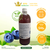 KOMBUCHA VIỆT QUẤT 1 Lít  – Fresh & Cool (Trà Kombucha Việt Quất - Giảm Cân - Làm Đẹp)