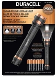Đèn pin Duracell 2500 Lumens Variable Focus LED Flashlight