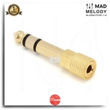 Hosa Headphone Adaptor GHP-105 (3.5mm TRS - 1/4in TRS) (Đầu jack chuyển tai nghe 6.35mm)