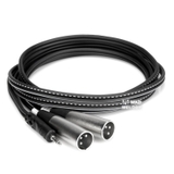 Hosa Stereo Breakout CYX-400M (3.5mm TRS - 2XLR3M)