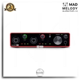 Focusrite Scarlett 4i4 Gen 3 USB Audio/MIDI Interface (Soundcard âm thanh thu kiểm âm)