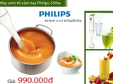 Máy xay cầm tay Philips 550w HR1600