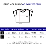 Áo thun baby tee local brand nữ DE-T47