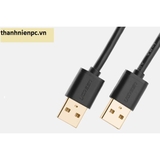 Cáp USB 2 đầu đực 1m chính hãng Ugreen 30132 cao cấp