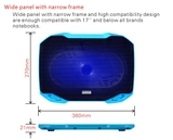 Đế Tản Nhiệt Cao Cấp Cool Cold F2 Pro (2 Fan Chạy Cực Êm)