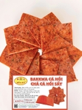 Cá Hồi Sấy - Bakkwa Cá Hồi miếng nướng 500gr