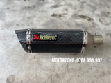 Pô Akrapovic Full Carbon - Lon ốm