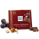 Sô cô la sữa nhân nho khô và hạt dẻ hiệu Ritter Sport I  100gr