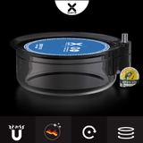 Bát mồi câu XSamtin nhựa trong