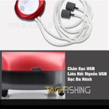 Sục Khí 2 Vòi Sạc Pin