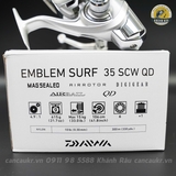 Máy Daiwa Emblem Surf 35 SCW QD 2 cối