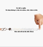 Móc Khóa Số 8 Dây Co Dãn Lure Star