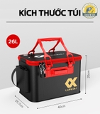 Thùng nhựa đựng cá Lianqiu 26L LQ-23R