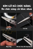 Kìm Gỡ Cá Lure Star Màu Ghi Cao Cấp