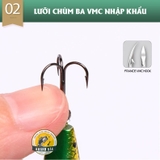 Mồi Cá Giả MINI PUFFER 3.2g LURE STAR