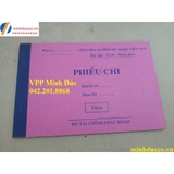 Phiếu chi 3 liên 60 tờ