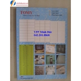 Giấy dán nhãn Tomy A4 (các cỡ)