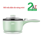 Nồi nấu điện đa năng mini 1.5L, đế cắm điện rời