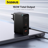Bộ sạc nhanh 160W OS-Baseus GaN5 Pro Digital Fast Charger 2C+U