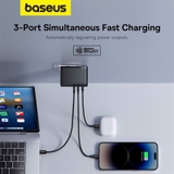 Bộ sạc nhanh 160W OS-Baseus GaN5 Pro Digital Fast Charger 2C+U