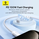 Cáp sạc nhanh 100W Baseus Dynamic 3 Series Fast Charging Data Cable Type-C to Type-C