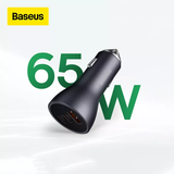 Tẩu sạc ô tô 65W Baseus Golden Contactor Pro Triple Fast Charger Car Charger