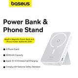 Pin sạc dự phòng nam châm 20W OS-Baseus MagPro Magnetic Bracket Wireless Fast-Charging Power Bank 5000mAh