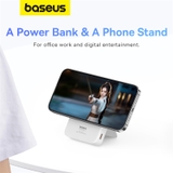 Pin sạc dự phòng nam châm 20W OS-Baseus MagPro Magnetic Bracket Wireless Fast-Charging Power Bank 5000mAh